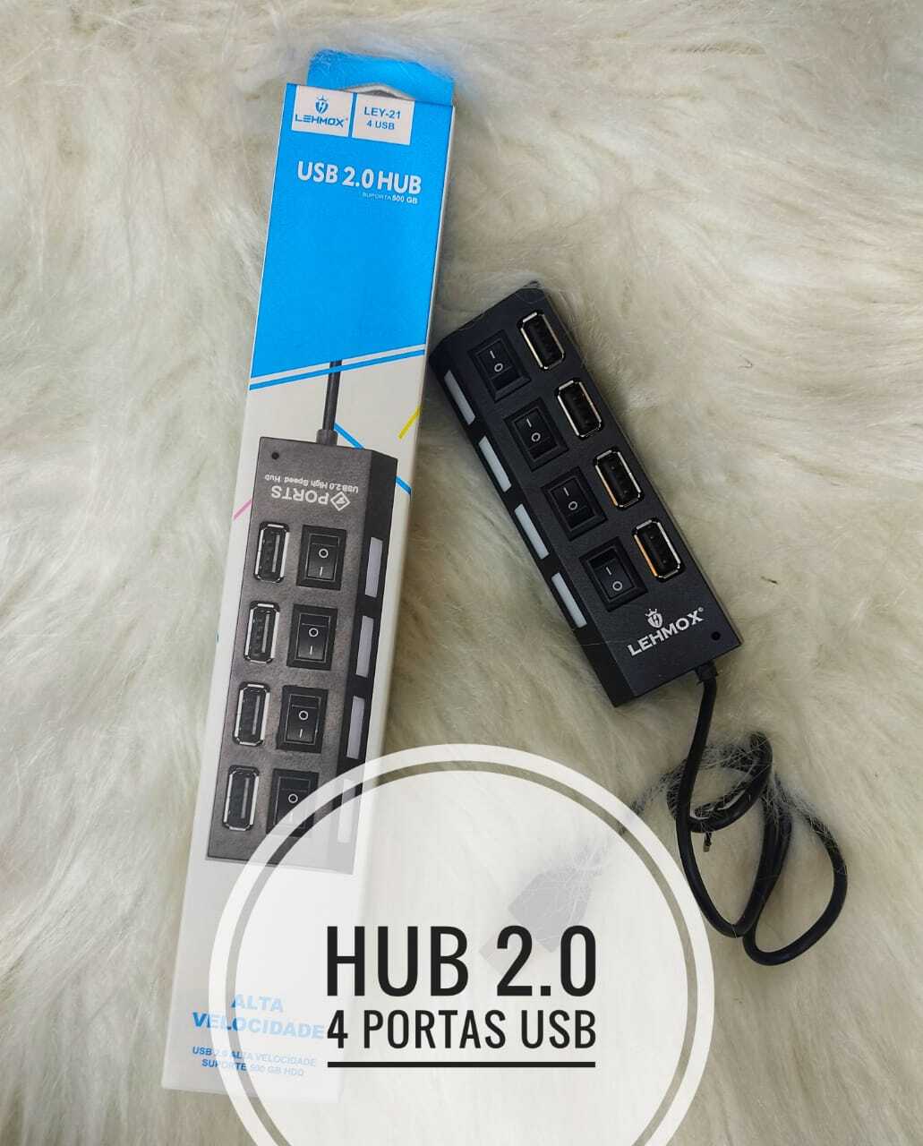 Hub USB 2.0 4 Entrada